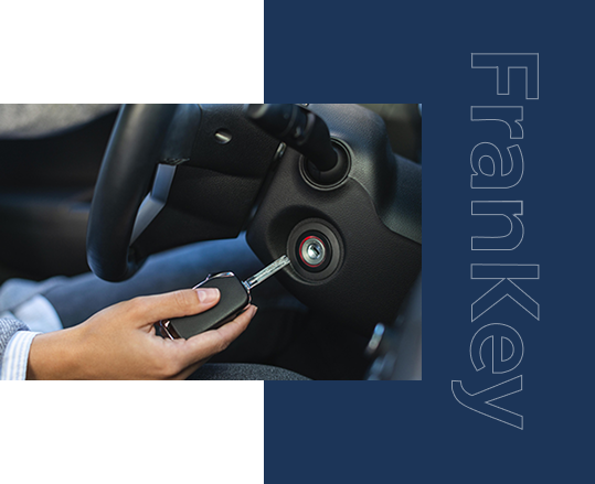 clausor y llave coche