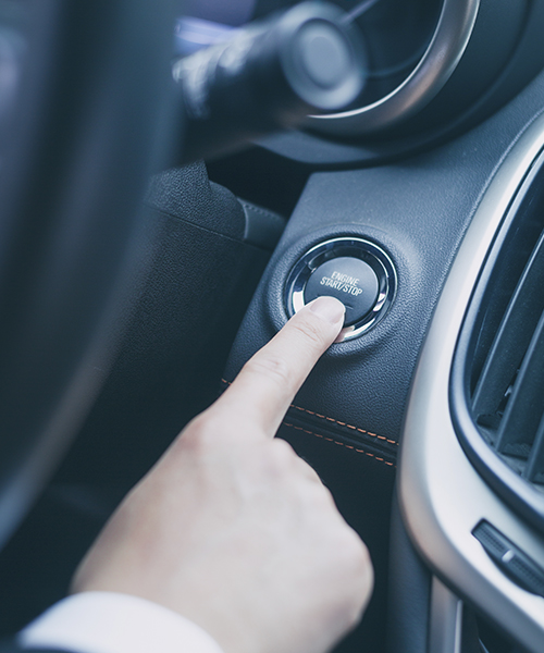 botón arranque coche